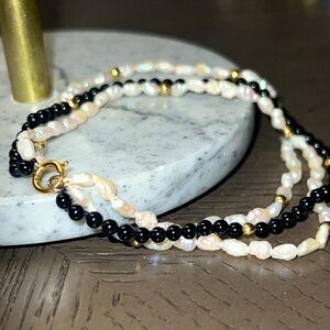 Fresh Water Pearl Bracelet 14k